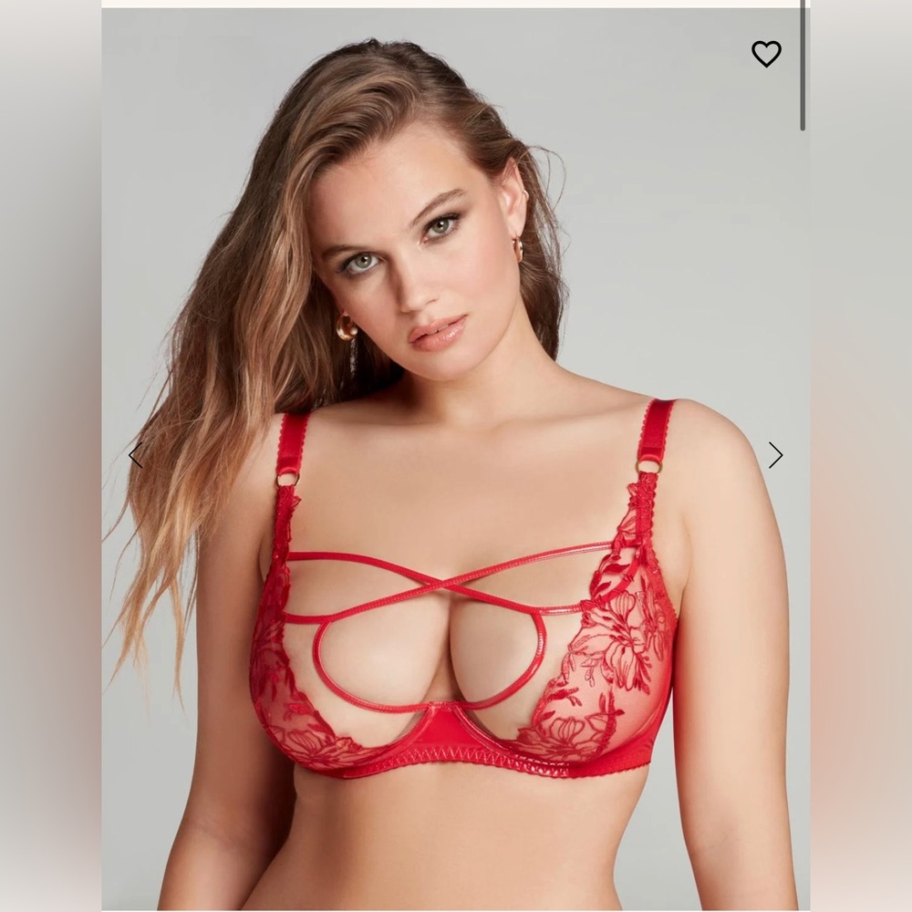 Agent provocateur Ozella Red bra 34D. BNWT